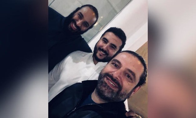 Selfie of Lebenese PM Saad Hariri, Saudi Crown Prince Mohammed bin Salman and Khaled bin Salman, Kingdom's ambassador to US - TWITTER/@saadhariri