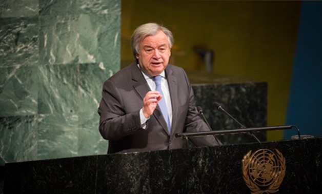 Secretary-General António Guterres addresses the opening meeting of the sixty-second session of the Commission on the Status of Women (CSW) – Photo courtesy of United Nations, Loey Felipe