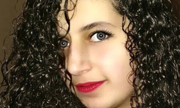 FILE - 18-year-old Egyptian student Mariam Moustafa,
