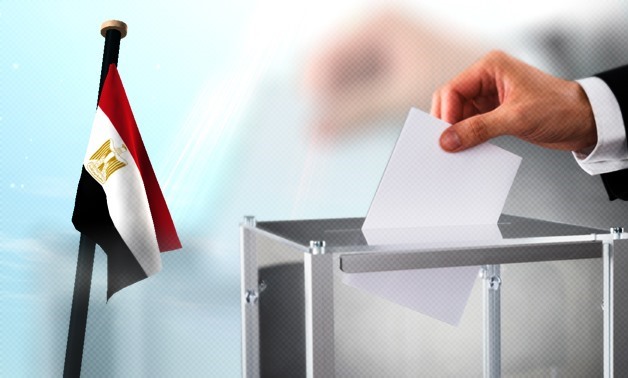 Voting process in Egyptian elections - FILE