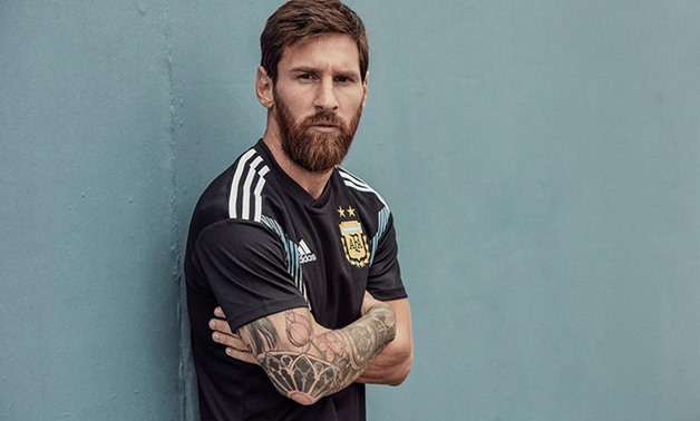 File – Messi wear Argentina national team away kit in the World Cup