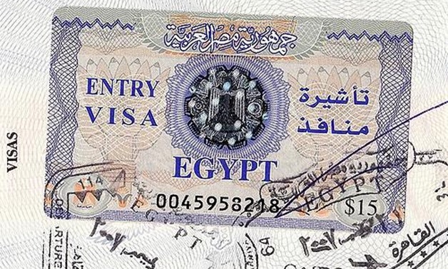 FILE - Egyptian Visa – Flickr/Georgia Popplewell