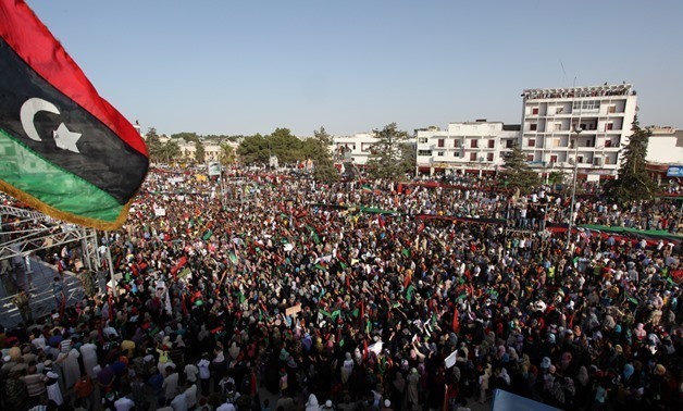 Demonstration in Bayda, Libya - CC via wikimedia