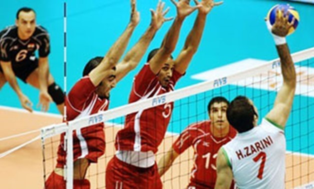 File- Al-Ahly volleyball team
