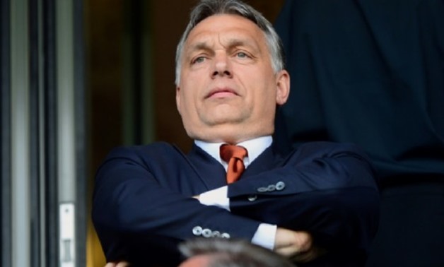 Hungary's Prime Minister Viktor Orban said Friday, nine days before general elections, that he has a list of 2,000 people paid to topple his government and let immigrants flood in (AFP)
