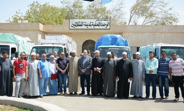 of Al-Azhar medical convoy in Halayeb and Shalateen – Press Photo 