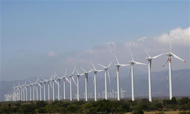 Wind turbines are seen in La Ventosa February 7, 2012 - REUTERS/Jorge Luis Plata