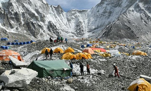 Authorities in Nepal have granted 346 mountaineers permission to climb Mount Everest this spring - AFP