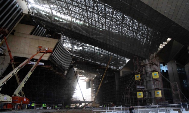 FILE- Grand Egyptian Museum in Giza- Egypt Today- Hassan Mohamed