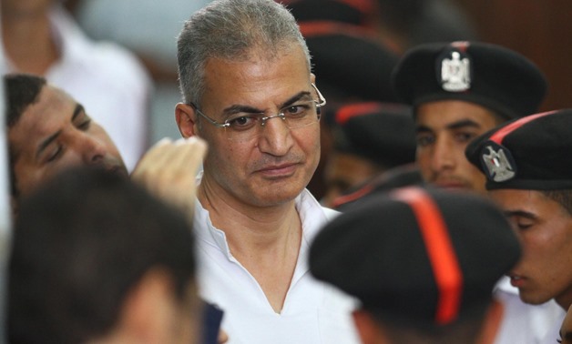 FILE Essam Sultan during the trial of Rabaa sit-in dispersal- Egypt Today- Hussein Tallal