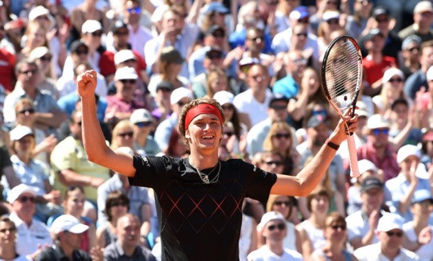World number three Alexander Zverev retained the Munich title on home soil
AFP / Christof STACHE
