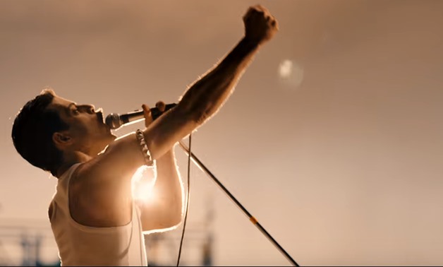 Rami Malek starring in Bohemian Rhapsody – Screenshot from Youtube