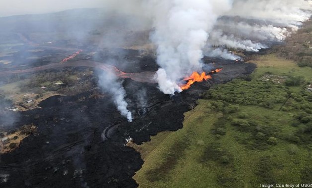 Lava flow torches warehouse at Hawaii geothermal plant - Reuters