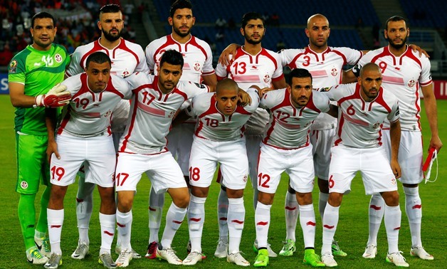 Tunisia national soccer team players pose for a photograph before the start of their Group B soccer match against the Democratic Republic of Congo in the African Cup of Nations in Bata January 26, 2015 - REUTERS/Amr Abdallah Dalsh/File Photo