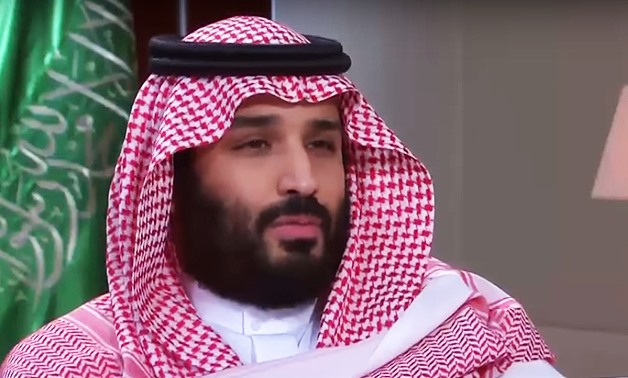 Deputy Crown Prince of Saudi Arabia, Mohamed Bin Salman during an interview with the Saudi TV