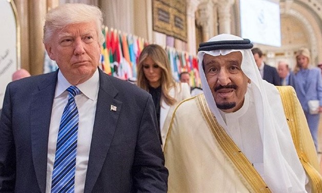 US President Trump and Saudi's King Salman - CC