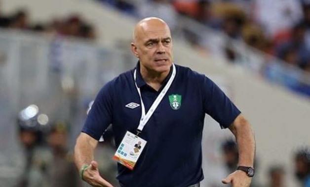 FILE - Christian Gross, Zamalek's new head coach