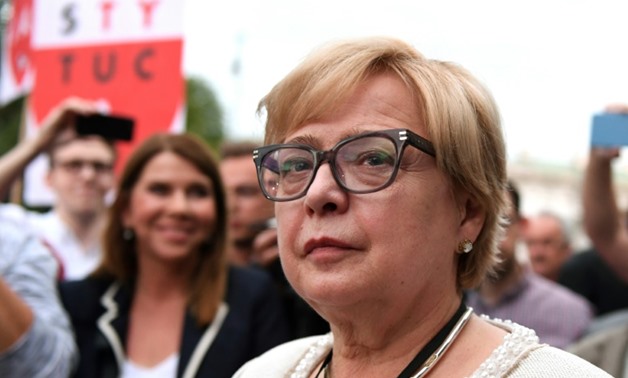Malgorzata Gersdorf has branded the reforms a "purge"
