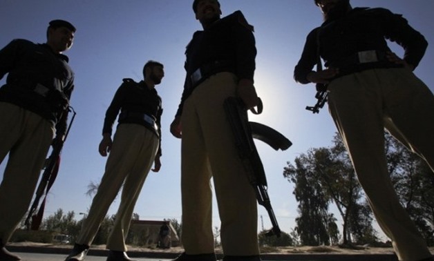 Pakistani police. PHOTO: REUTERS/FILE.