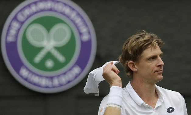 Landmark achievement: Kevin Anderson is the first South African man in Wimbledon final in 97 years
POOL/AFP / Ben Curtis
