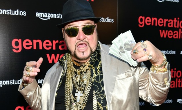 Limo Bob, a character in "Generation Wealth" for whom the word "bling" could have been invented, is seen at the film's premiere.