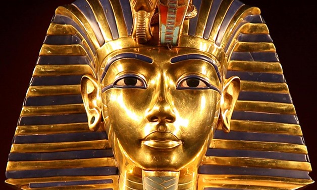King Tutankhamun press photo