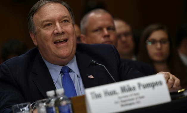US Secretary of State Mike Pompeo, testifying before the Senate Foreign Relations Committee, said President Donald Trump has taken a firm stance against Russia
