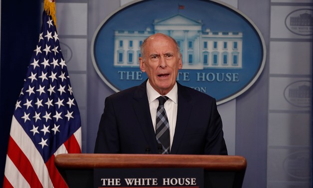 U.S. Director of National Intelligence Dan Coats addresses the news media in the White House press briefing room at the White House in Washington, U.S., August 2, 2018. REUTERS/Carlos Barria
