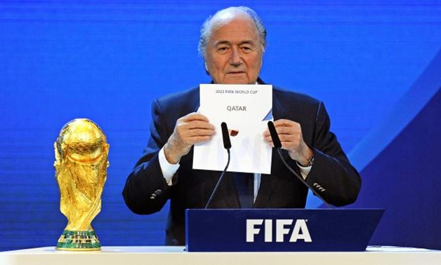Former FIFA president, Joseph Blatter – press photo