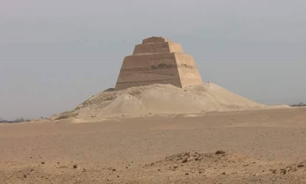 Meidum Pyramid in Beni Sueif - Ministry of Antiquities official Facebook Page.
