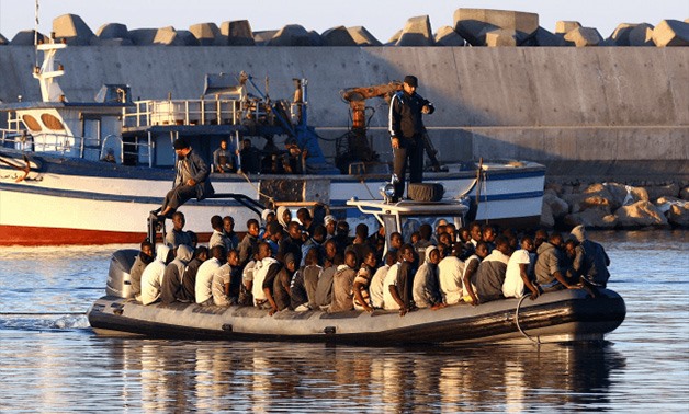 Migrants boat in Libya_Wikimedia Commons