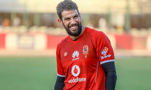 Sherif Ekramy, Al-Ahly goalkeeper - Press image courtesy of Al-Ahly's official website