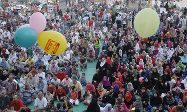 Eid celebrations in Tahrir square (Photo: Reuters)