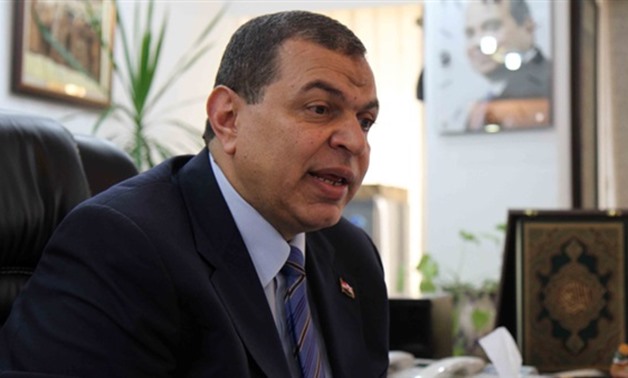 FILE: Mohamed Saafan, Egypt's Minister of Manpower