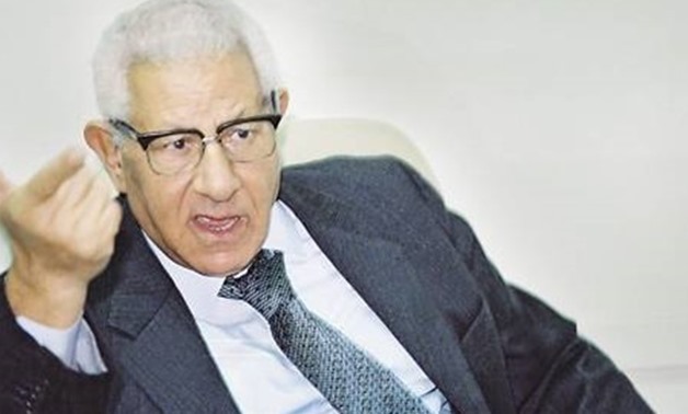 File- Head of the Supreme Council for Media Regulation (SCMR) Makram Mohammed Ahmed - press photo