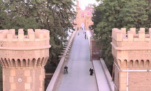 FILE: Walkway in Qalyubia Governorate 