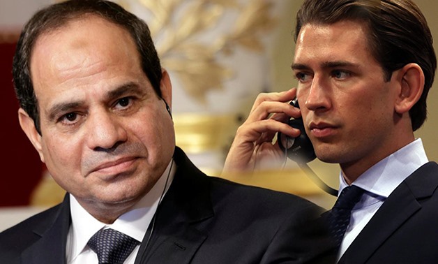FILE: The Egyptian president stressed "strong bond" between Cairo and Vienna, expressing his desire to enhance cooperation between the two countries