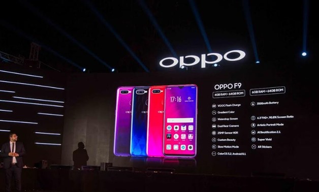 OPPO launched the all-new F9 smartphone -the sixth generation of the F series- in the Egyptian market