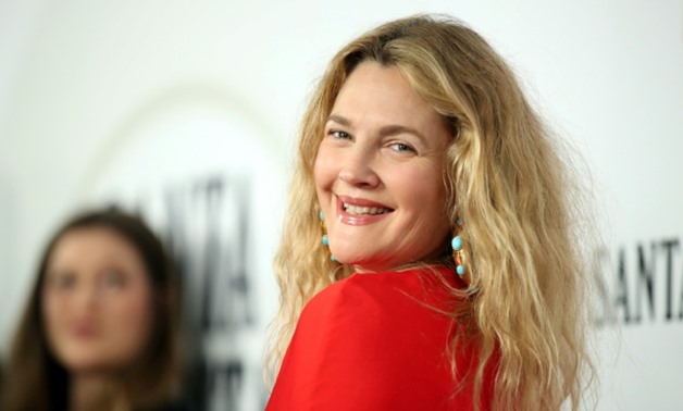 A file picture shows US actress Drew Barrymore attending the season two premiere of Netflix's "Santa Clarita Diet" in Hollywood on March 22, 2018-GETTY IMAGES NORTH AMERICA/AFP/File / Christopher Polk

