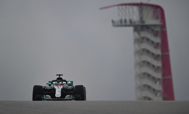On top: Lewis Hamilton in practice on Friday
GETTY IMAGES NORTH AMERICA/AFP / CLIVE MASON
