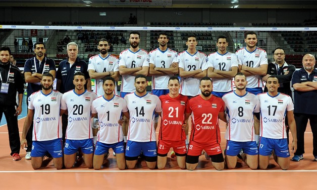Egypt Volleyball team - Courtesy of FIVB official website