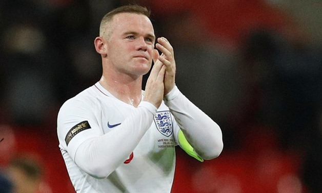 Soccer Football - International Friendly - England v United States - Wembley Stadium, London, Britain - November 15, 2018 England's Wayne Rooney applauds the fans at the end of the match Action Images via Reuters/John Sibley
