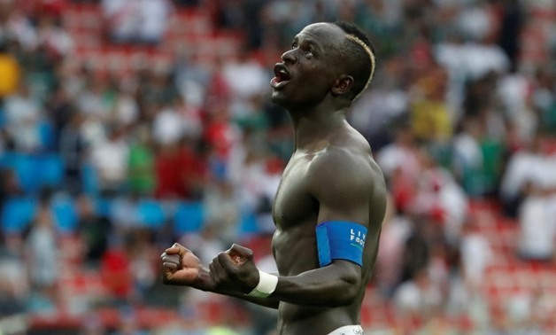 Soccer Football - World Cup - Group H - Poland vs Senegal - Spartak Stadium, Moscow, Russia - June 19, 2018 Senegal's Sadio Mane celebrates after the match REUTERS/Grigory Dukor
