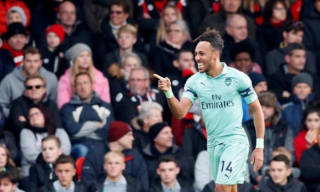 Aubameyang goal gives Arsenal 2-1 win at Bournemouth - EgyptToday