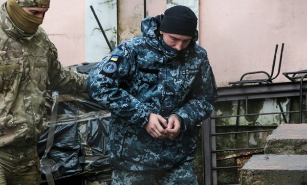 A court in Simferopol, the main city in Russian-annexed Crimea, ordered nine of the sailors to be held in pre-trial detention for two months. More are to appear before the court on Wednesday
