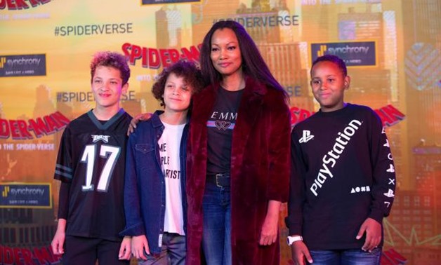 Actor Garcelle Beauvais attends the world premiere for the movie "Spider-Man: Into the Spider-Verse" in Los Angeles, California, U.S., December 1, 2018. REUTERS/Monica Almeida.