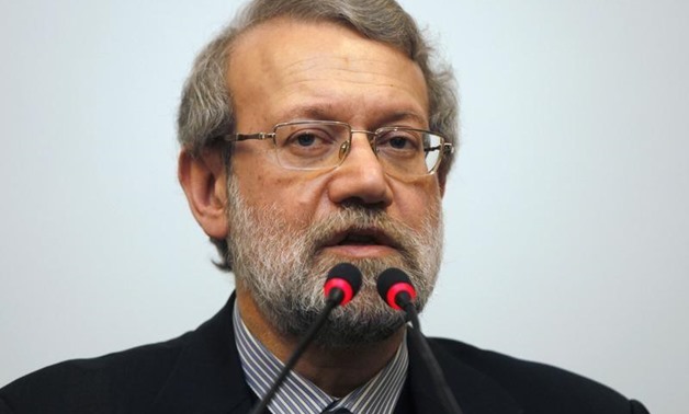 File photo: Ali Larijani holds a news conference in Istanbul January 22, 2015. REUTERS/Osman Orsal

