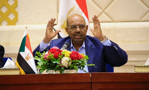 SudanÕs President Omar Hassan al-Bashir speaks during a press conference - REUTERS/Mohamed Nureldin Abdallah