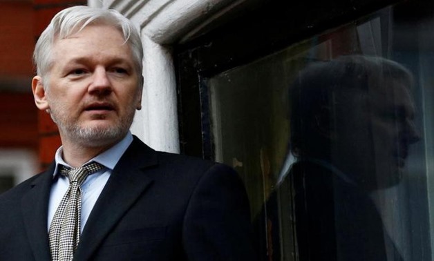 WikiLeaks founder Julian Assange makes a speech from the balcony of the Ecuadorian Embassy -  REUTERS/Peter Nicholl