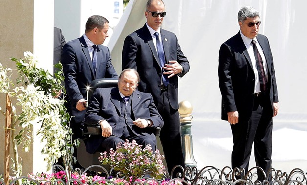 FILE PHOTO: Algerian President Abdelaziz Bouteflika is seen in Algiers, Algeria April 9, 2018. REUTERS/Ramzi Boudina